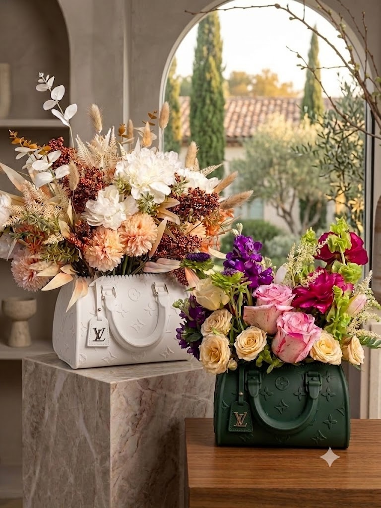 Bolso Decorativo LV